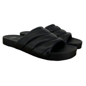 Eileen Fisher Black Slide Sandals